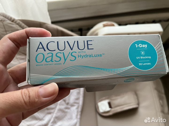 Линзы acuvue oasys -1.25