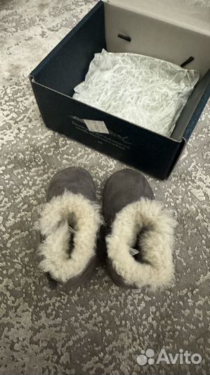 Пинетки утепленные 6-12 мес