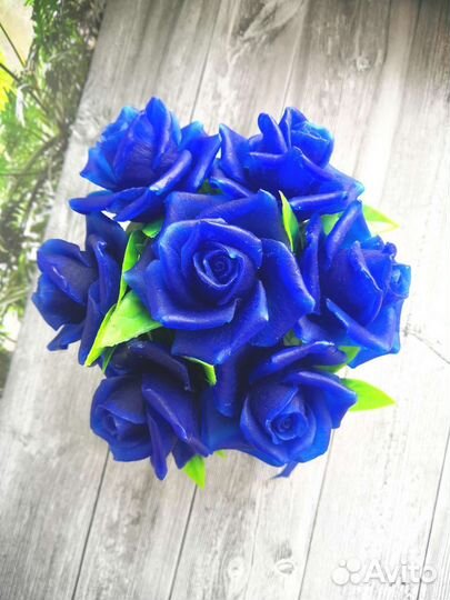 Букет из мыла, букет из роз, цветы