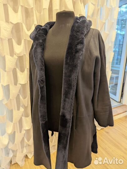 Дубленка женская voyage by marina rinaldi