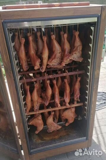 Коптильня холодного и горячего копчения 4 в 1