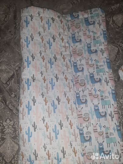 Комплект в коляску подушка матрас одеяло