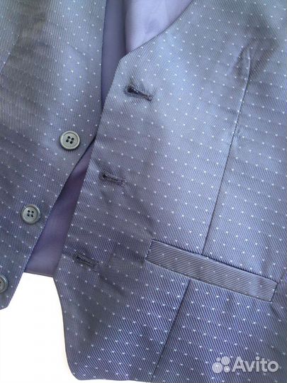 Жилетка для мальчика школьная, с бабочкой