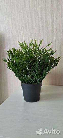 Цветы искусственные для декора в горшке