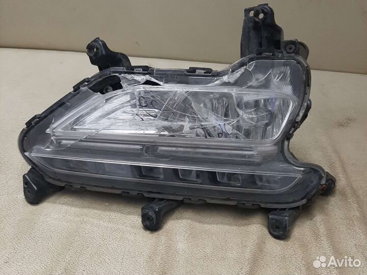 Фара противотуманная левая Hyundai Santa Fe 3 DM