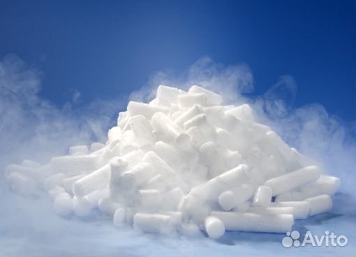 Сухой лед. Заморозка