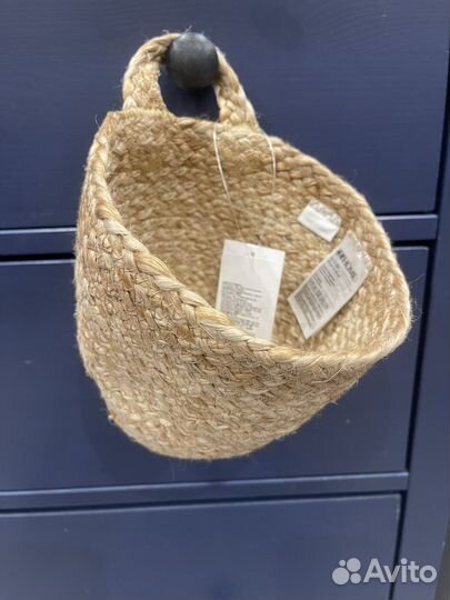 Корзины hm home джутовая для белья