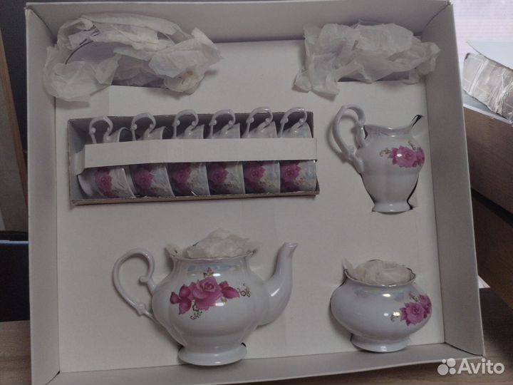 Чайный сервиз новый в коробке