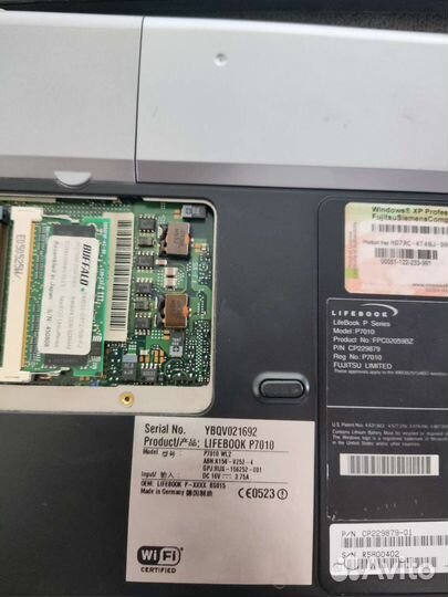 Ноутбук Fujitsu siemens p series на запчасти