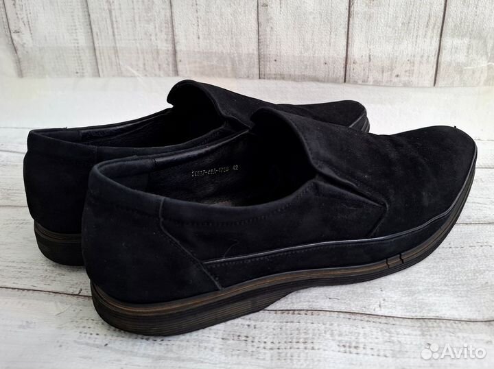 Туфли мужские Rosconi 42 натуральная замша