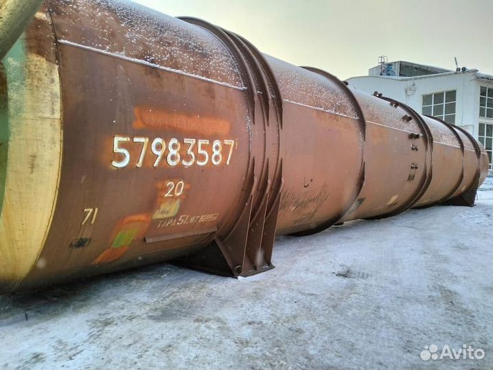 Емкости ж/д цистерн 160м3 резервуары бу