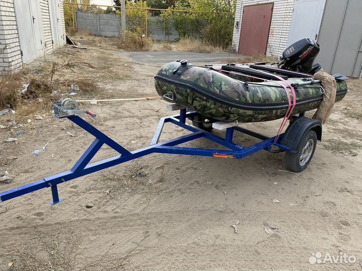 Лодка Badger мотор Suzuki df15