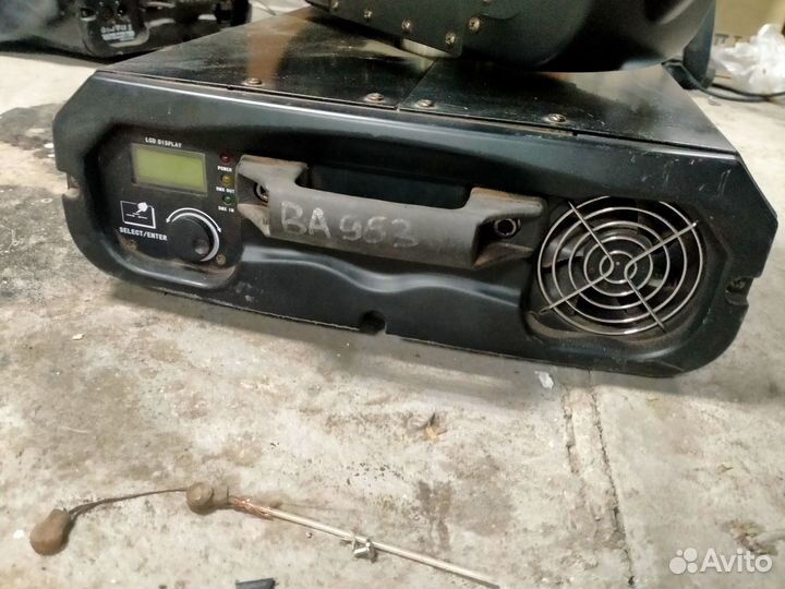 Cветовой прибор вращающаяся голова