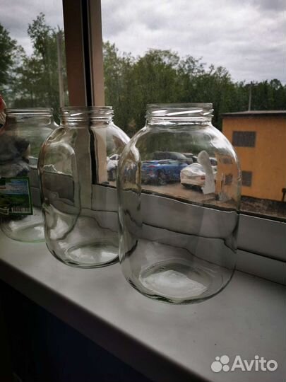 Банка стеклянная 3л