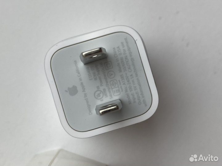 Сетевое зарядное устройство apple 5w