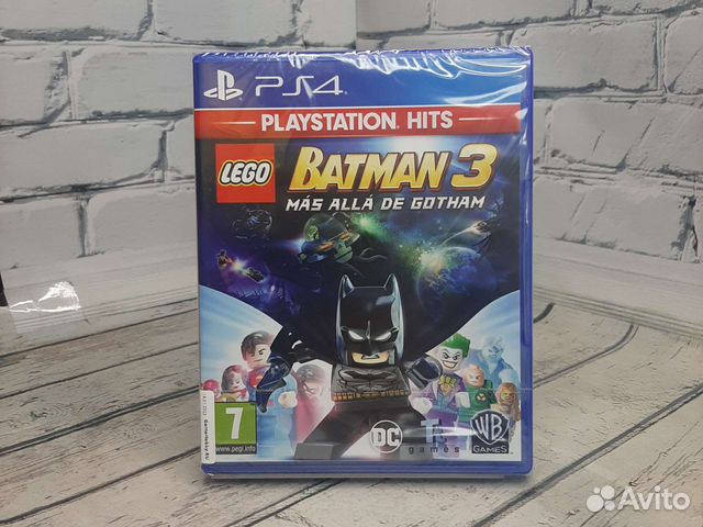 Lego Batman 3 покидая Готэм (PS4,Новый)