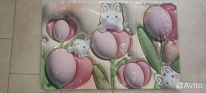 Коврики для ванной,туалета 3D,детской комнаты50*80