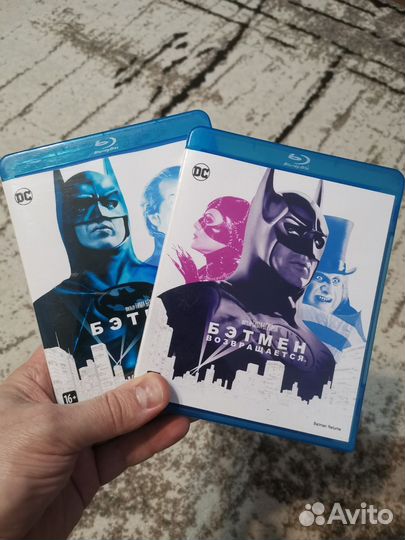 Blu-ray диски Бэтмен и Бэтмен возвращается