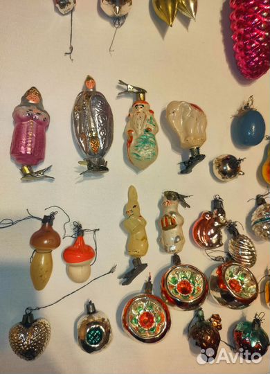 Елочные игрушки СССР