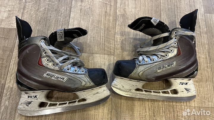 Хоккейные коньки бауэр 38,5 размер (5ее)