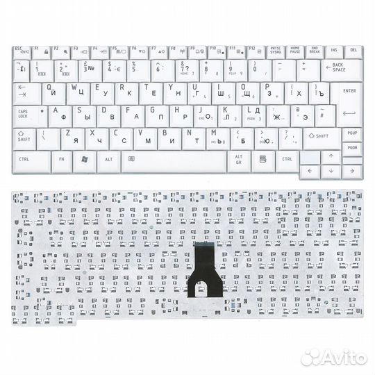 Клавиатура для ноут. Toshiba R500. Отп. в регионы