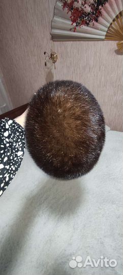 Берет женский норковый