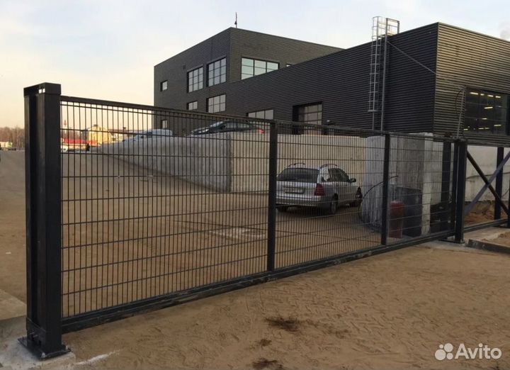 Забор из 3D сетки работа по договору быстро