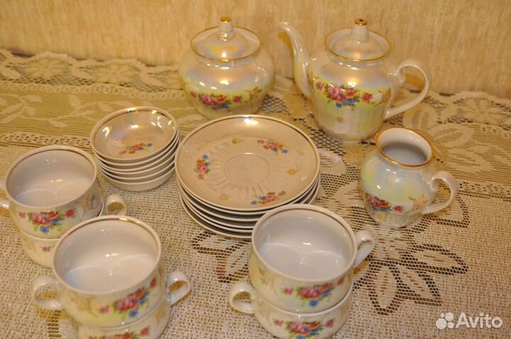 Продам сервиз Дулево, винтаж, новый