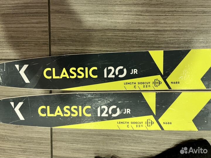 Детские лыжи 120 Декатлон