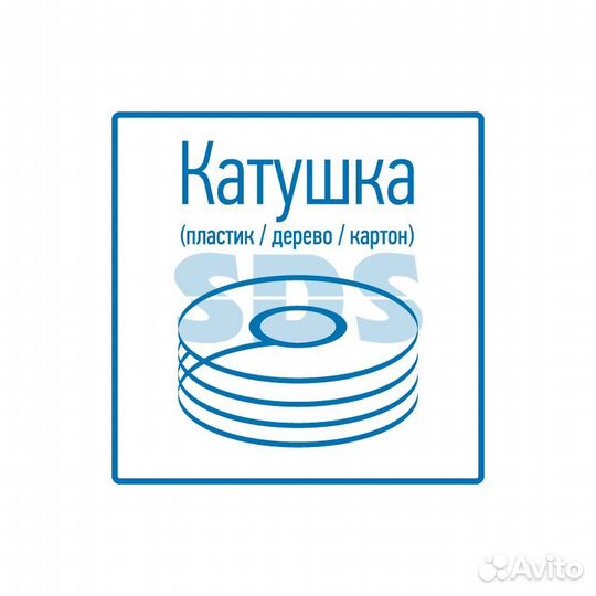 Кабель акустический, 2х0.35 мм², красно-черный, 10
