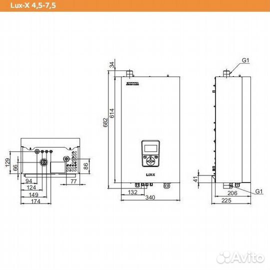 Электрокотел Zota LUX-X 4,5