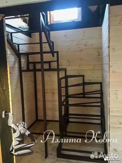 Лестница под зашивку № 429