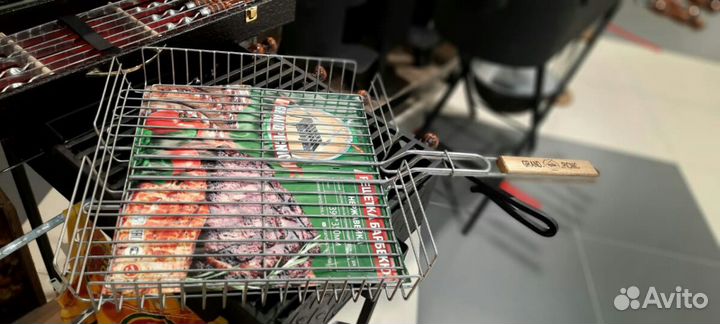 Решётка барбекю нержавейка