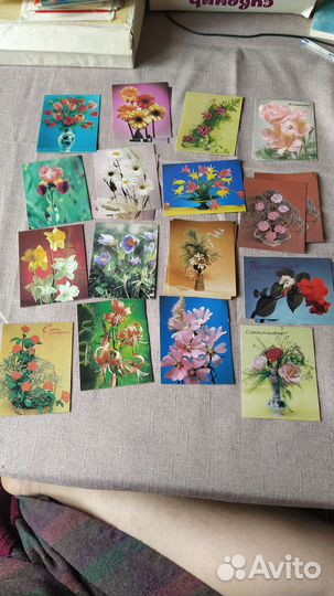 Мини открытки СССР