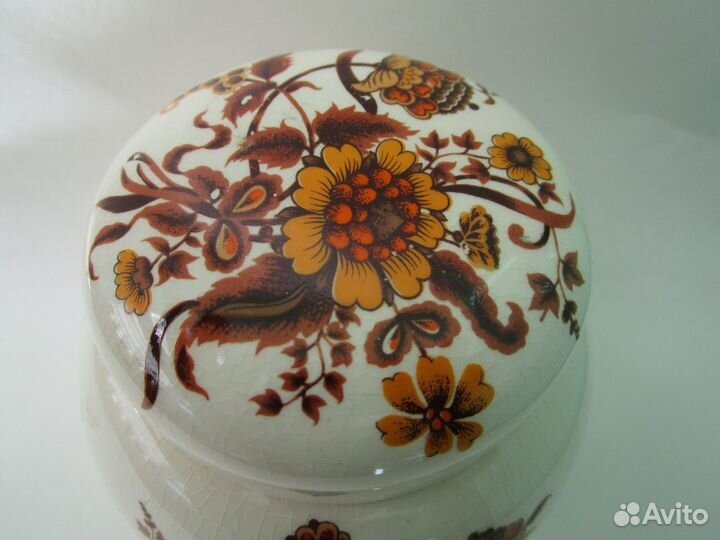 Фарфор большая чайница sadler England 1947-1967-гг