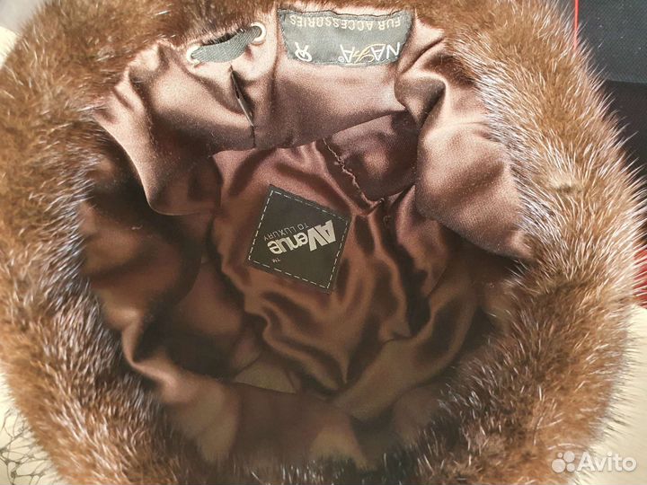 Шапки меховые - норка и чернобурка