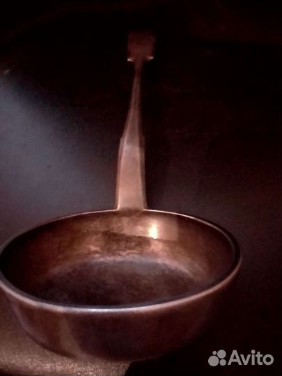 Серебро половник 84 проба 1860г 267 грамм