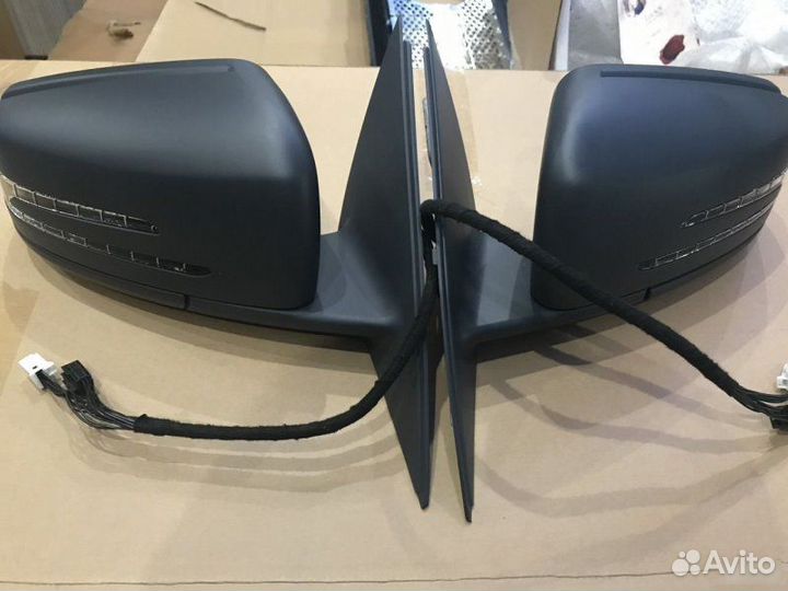 Боковые зеркала на Mercedes W221