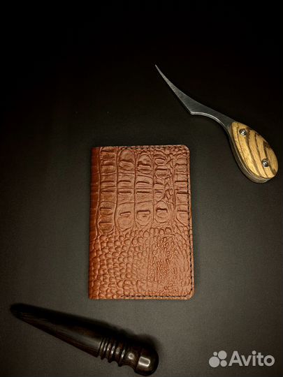 Обложка на паспорт кожа