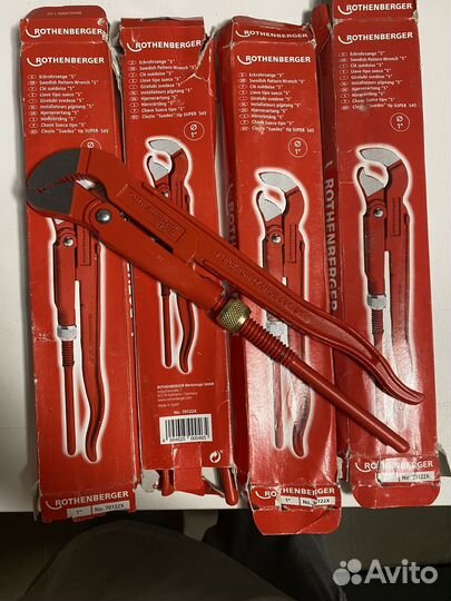 Газовый ключ Rothenberger s-образный