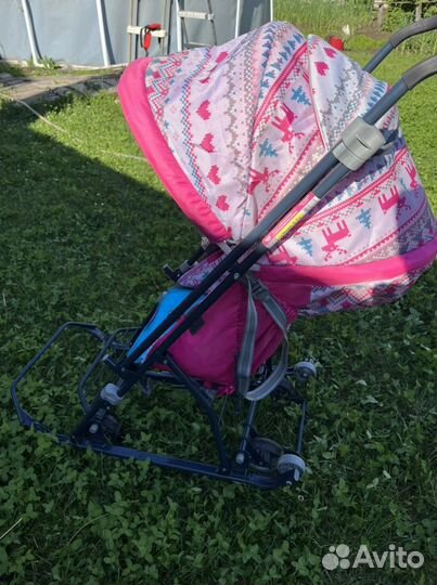 Коляска санки