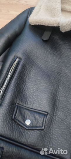Дубленка авиатор женская 46 48