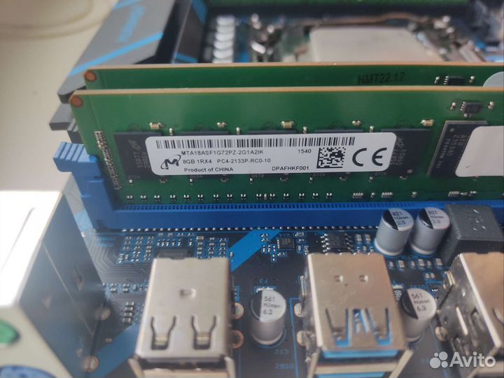 Комплект X99 QD4, E5 1650 V3, 32GB