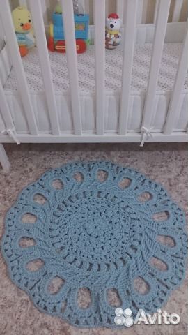 Коврик ручной работы