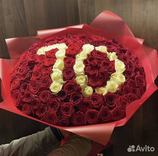 101 Роза Цветы Пионы