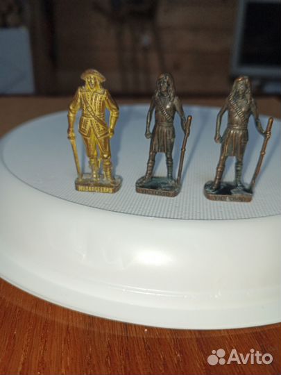 Винтажные фигурки латунь- олово СССР