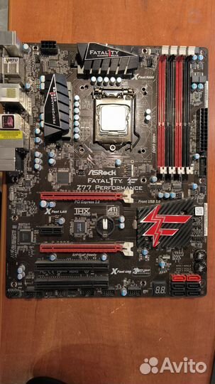 ASRock Fatality z77 performance