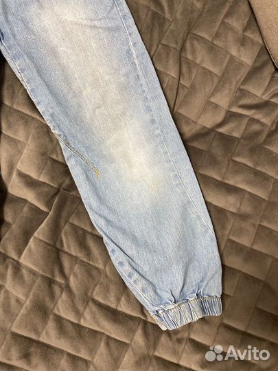 Джинсы джоггеры для девочки 104