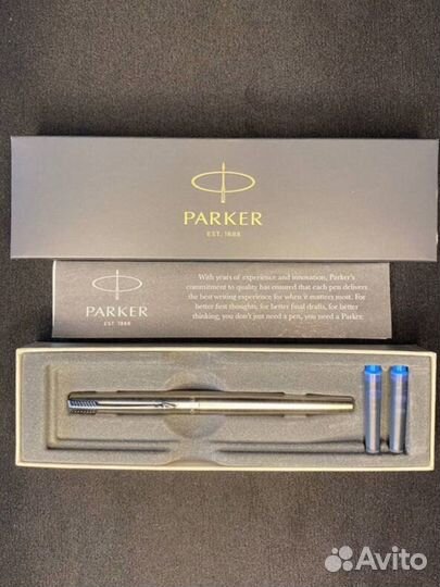 Ручки перьевые parker, waterman