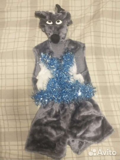 Новогодний костюм для зайчика, гнома, волка